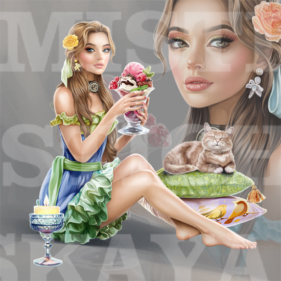 Lana and delicious evening