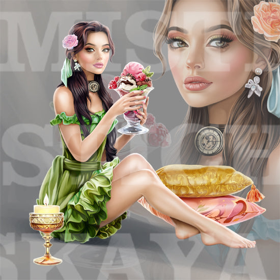 Lana and delicious evening