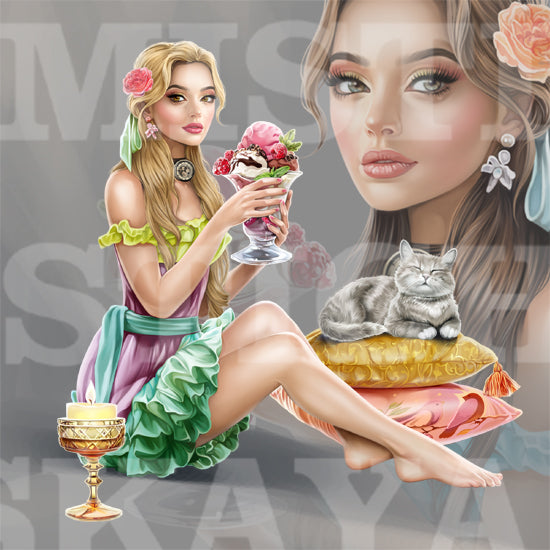 Lana and delicious evening