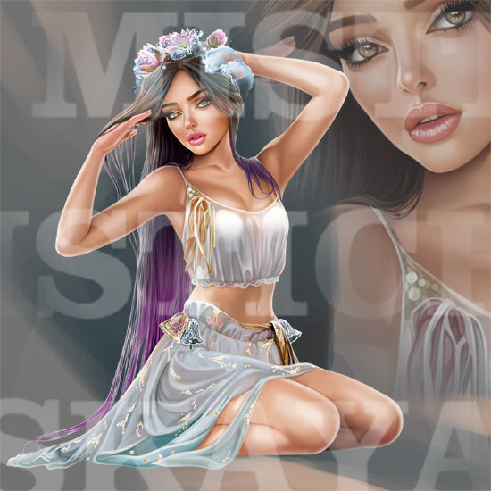 Maiden of Crystal Waterfalls