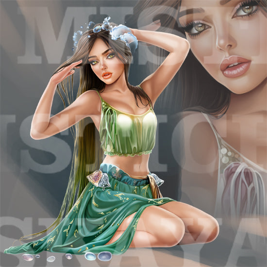 Maiden of Crystal Waterfalls