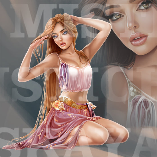 Maiden of Crystal Waterfalls