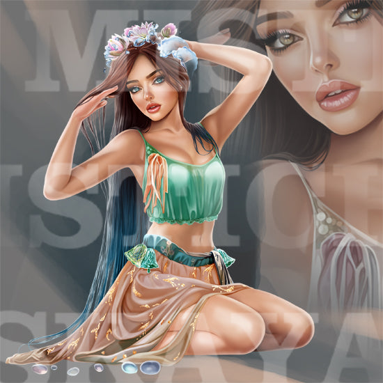 Maiden of Crystal Waterfalls