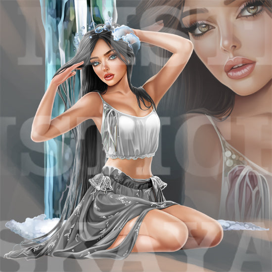 Maiden of Crystal Waterfalls