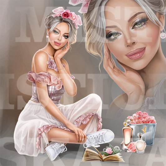 Maya and rose perfume