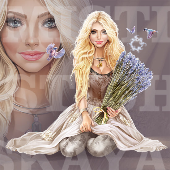 Natali and lavender mood