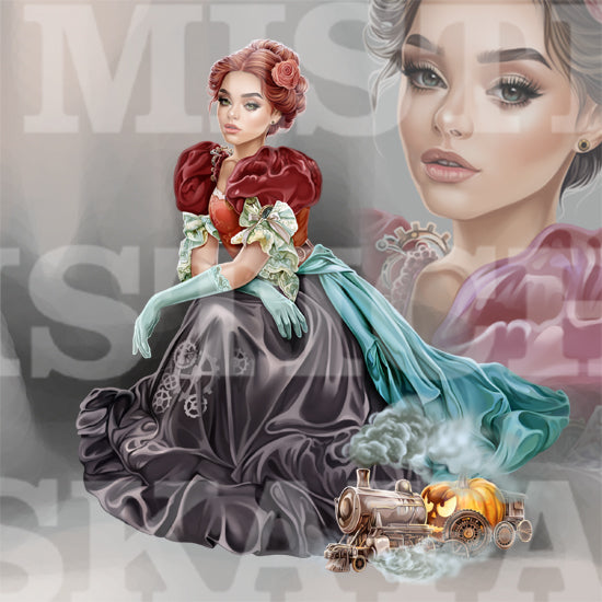 Romantic steampunk Monna
