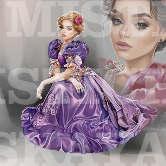 Romantic steampunk Monna