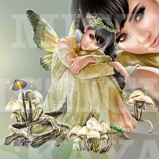 Fairy of roots and mushrooms Inga