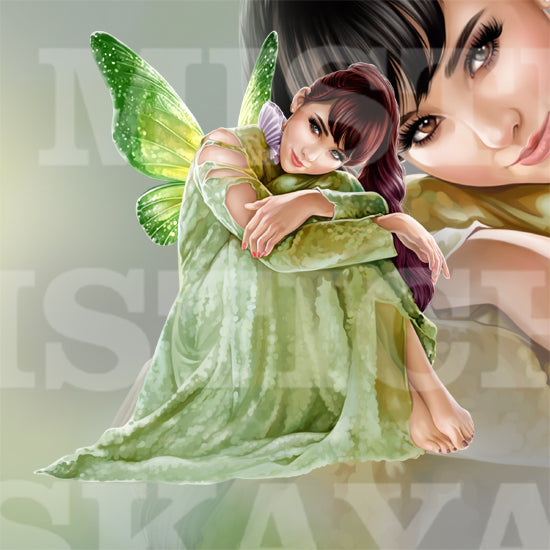 Fairy of roots and mushrooms Inga