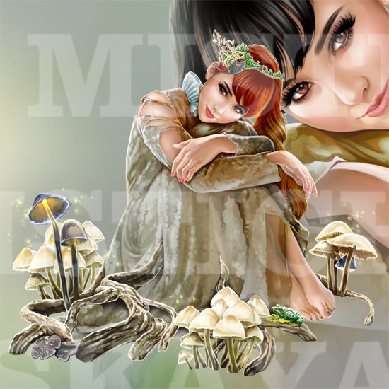 Fairy of roots and mushrooms Inga