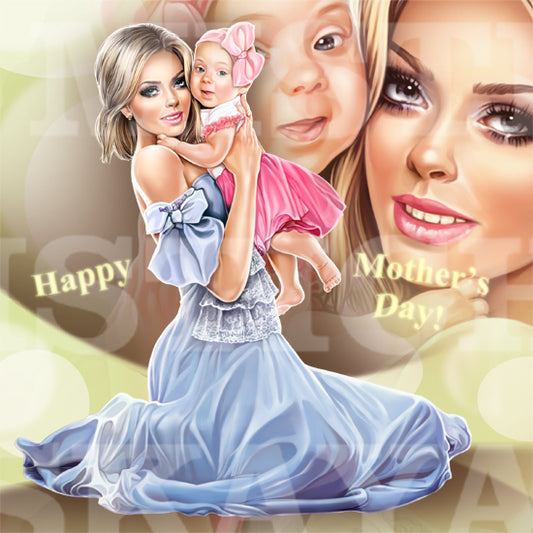 Mother with a child