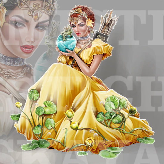 Princess ahd frog