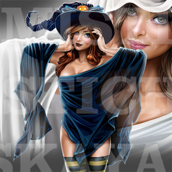 Ghost and Witch
