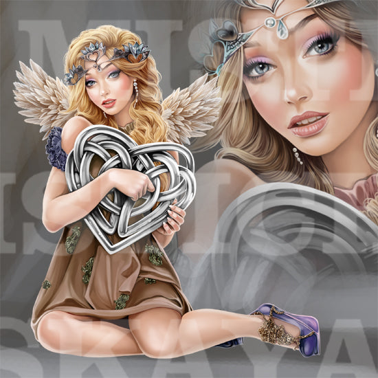 Britney with a metal heart