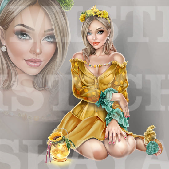 Gilly and the apple harvest