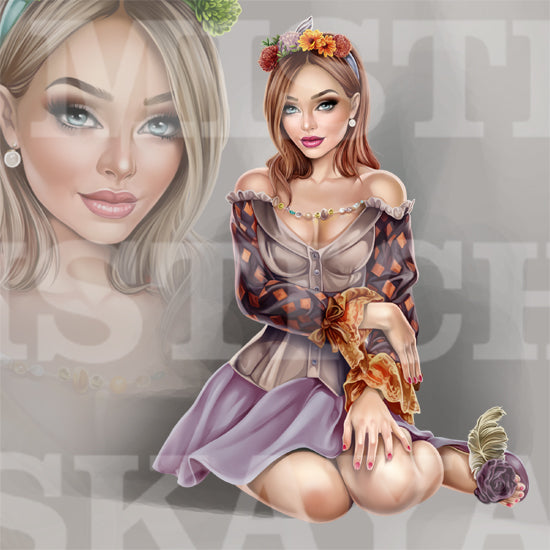 Gilly and the apple harvest