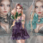 Gothic Wendy and moon tan