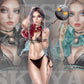 Gothic Wendy and moon tan