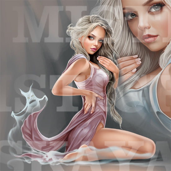 Lady of clouds and mists