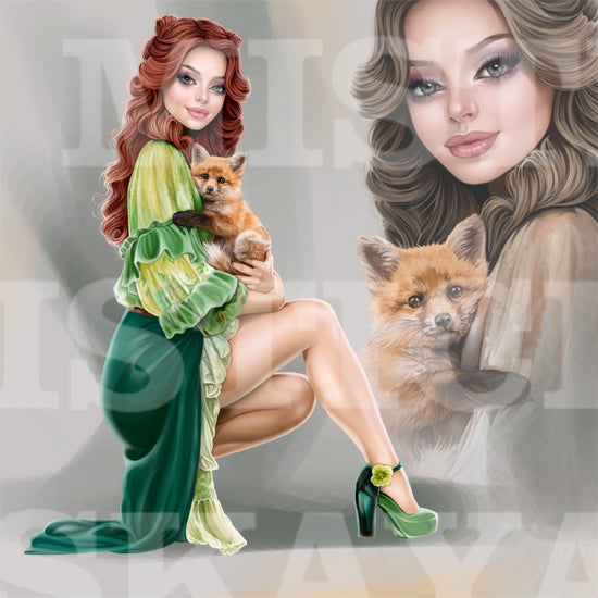 Lissana and foxes
