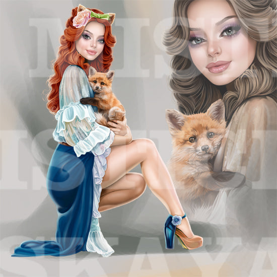 Lissana and foxes