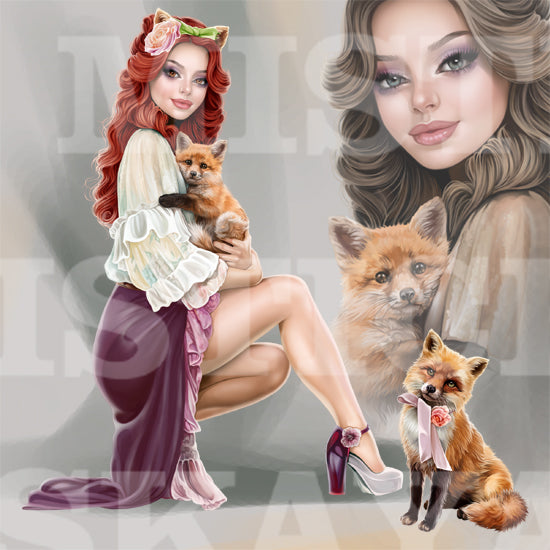 Lissana and foxes