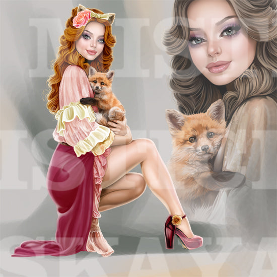 Lissana and foxes