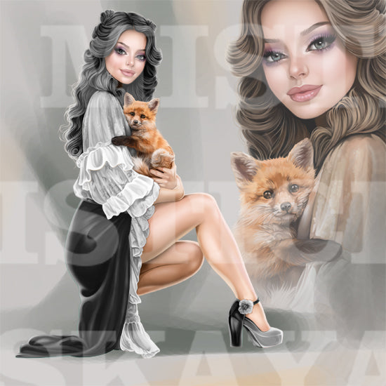 Lissana and foxes