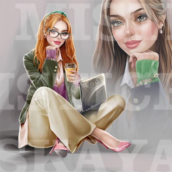Mellie and the coffee break