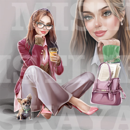 Mellie and the coffee break