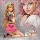 Melly and cosmetic accessories