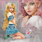 Melly and cosmetic accessories