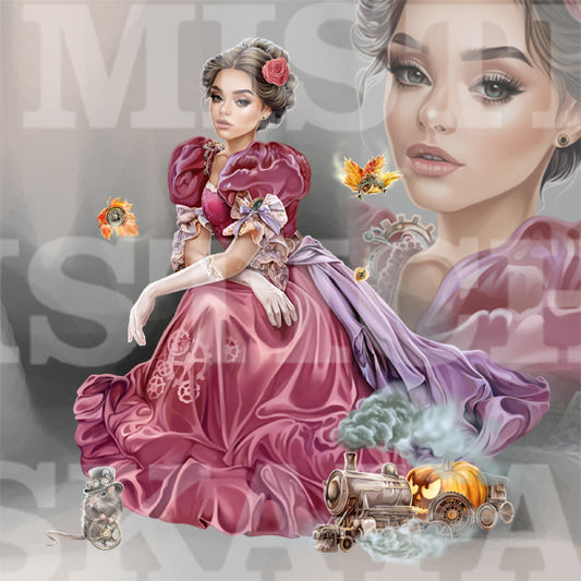 Romantic steampunk Monna