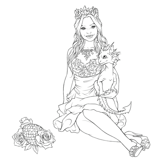 Rosalina with dragon