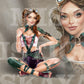 Steampunk girl Valla