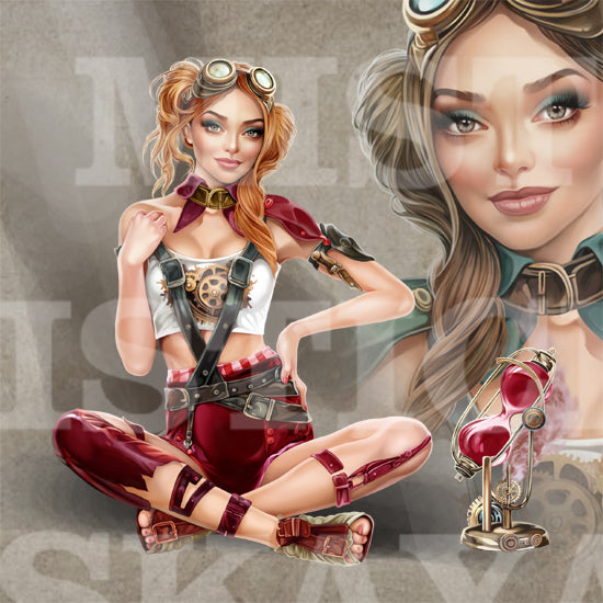 Steampunk girl Valla