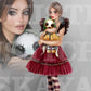 Welly Linna and her doll