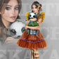 Welly Linna and her doll