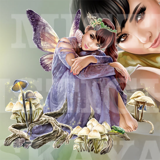 Fairy of roots and mushrooms Inga