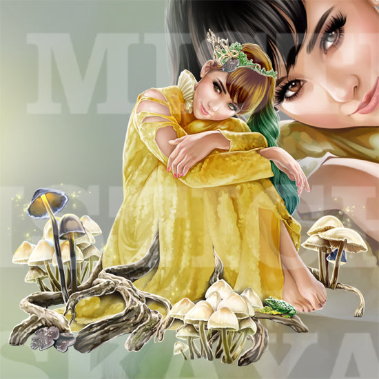 Fairy of roots and mushrooms Inga