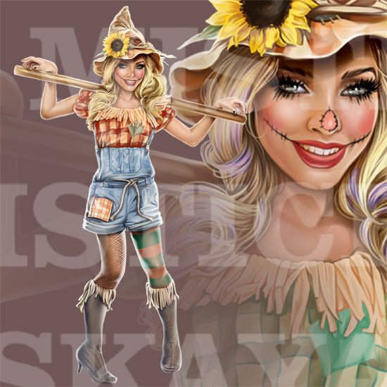 Scarecrow girl